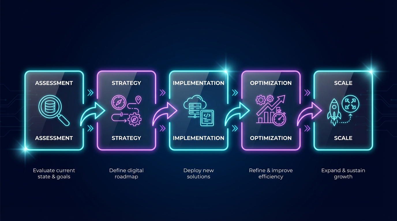 5-Stage Digital Transformation Roadmap